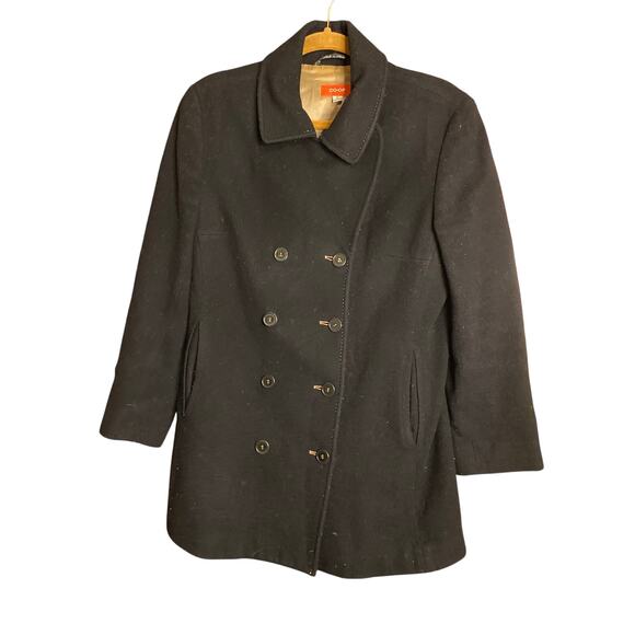 co-op Other - Wool Black Italian Co-Op Peacoat Button Down Coat 44 10
